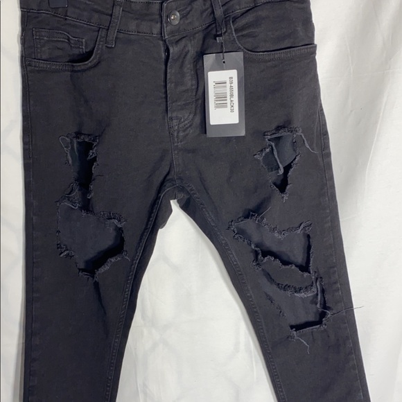 Black ripped jeans - Picture 2 of 6